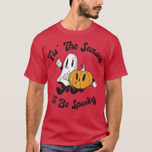 Camiseta Cute Spooky Pumpkin Ghost Halloween