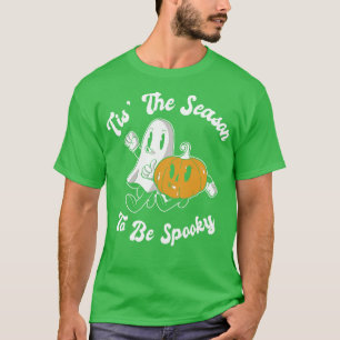Camiseta Cute Spooky Pumpkin Ghost Halloween