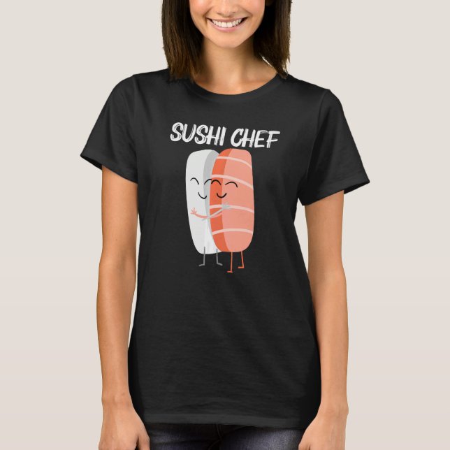 Camiseta Cute Sushi For Men Women Japanese Cuisine Food   1 (Frente)