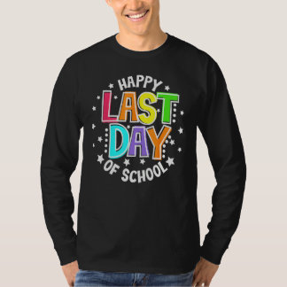 Camiseta Cute Teacher Appreciation Happy Last Day Of School