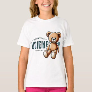 Camiseta 🧸 Cute Teddy Bear Vintage Style | Cozy Plush Toy 