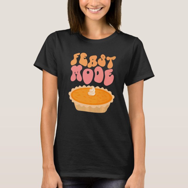 Camiseta Cute thanksgiving turkey thankful gobble fall dinn (Frente)