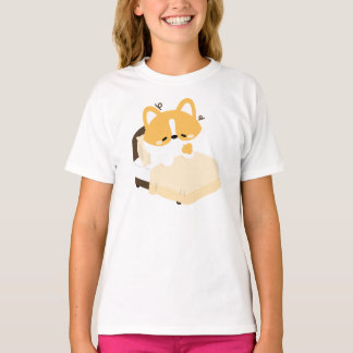 Camiseta Cute Tired Corgi