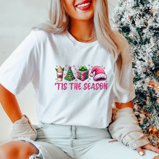 Camiseta Cute Tis the Season T-Shirt (Criador carregado)