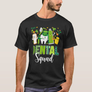 Camiseta Cute Tooth Leprechaun Hat Dental Squad St Patrick'