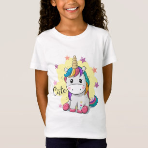 Camiseta Cute Unicorn Kids