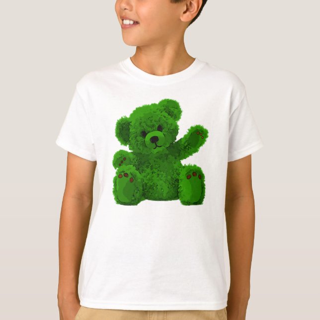 Camiseta Cute ursinho de pelúcia Bear, bichinho de (Frente)