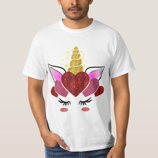 Camiseta Cute Valentine's Day Gifts for Her Girlfriend Unic (Frente)