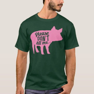 Camiseta Cute Vegan Pig Lover Herbivore Plant Powered Veget