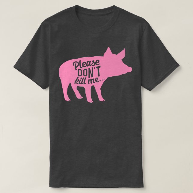 Camiseta Cute Vegan Pig Lover Herbivore Plant Powered Veget (Frente do Design)