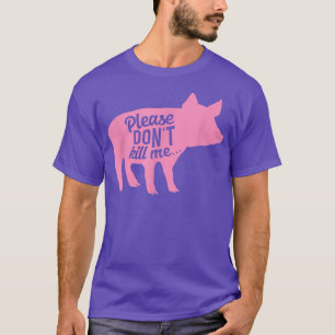Camiseta Cute Vegan Pig Lover Herbivore Planta Acionada