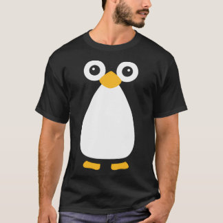 Camiseta Cute Vetor Penguin