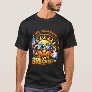 Camiseta Cute Vintage Totalidade Eclipse Solar Brb