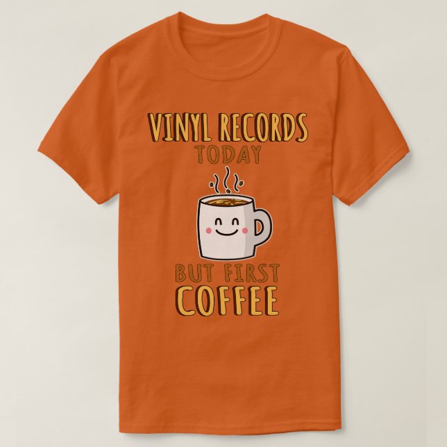 Camiseta Cute Vinyl Records (Frente do Design)