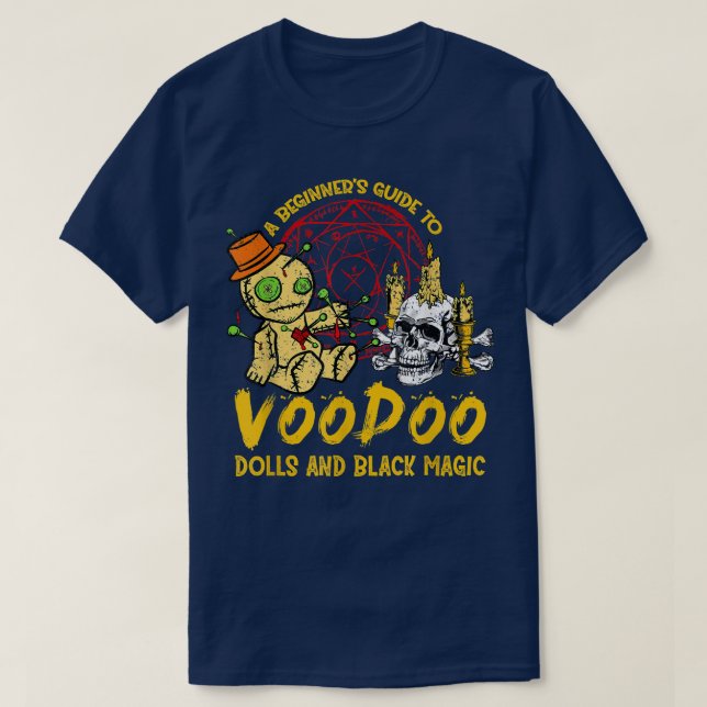 Camiseta Cute Voodoo Teddy Bear Dolls Scary Acupuncture Cre (Frente do Design)