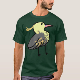 Camiseta cute whistling heron
