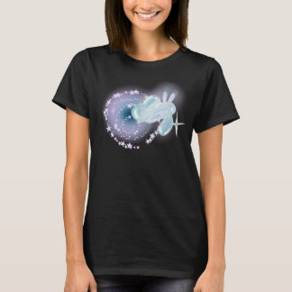 Camiseta Cute Y2K Coelho de Balão Brilhante Estrel