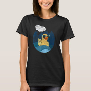 Camiseta Cute Yellow Duck Vintage Borracha Ducker Ducky Du