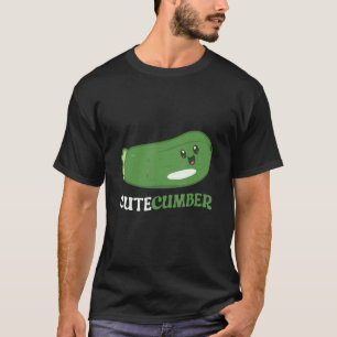 Camiseta Cutecumber Vegetariana Vegan Cucu