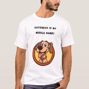 Camiseta Cuteness é o meu nome do meio!
