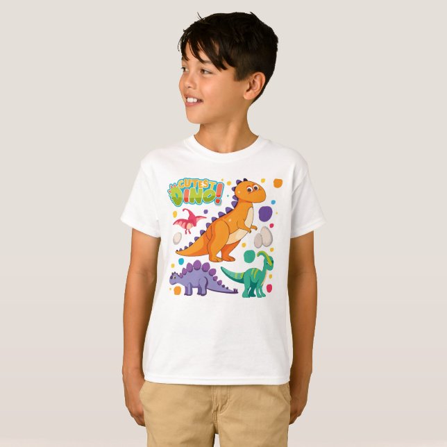 Camiseta Cutest Dino (Frente Completa)