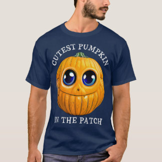 Camiseta Cutest Pumpkin In The Patch Adorable Halloween Cos