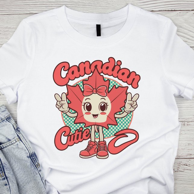 Camiseta Cutie canadense (Criador carregado)
