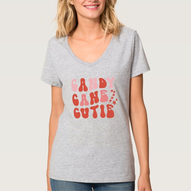Camiseta Cutie Candy Cane (Frente)