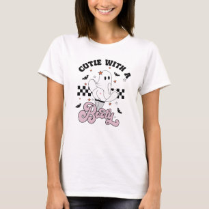 Camiseta Cutie com uma T-Shirt Fantasma Booty
