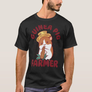 Camiseta Cutie-Guiné, fazendeiro de porcos, animais Cavy Pe