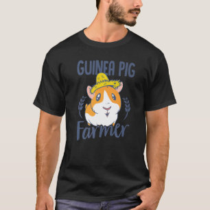 Camiseta Cutie-Guiné, fazendeiro de porcos, animais Cavy Pe
