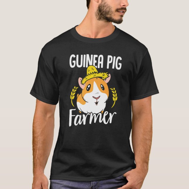 Camiseta Cutie Guinea Pig Farmer Pig Owner Animals Cavy Pet (Frente)