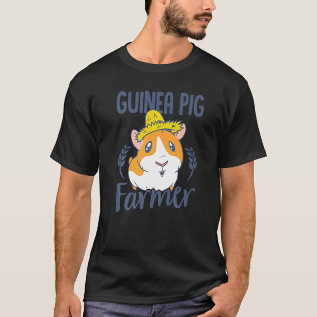 Camiseta Cutie Guinea Pig Farmer Pig Owner Animals Cavy Pet (Frente)