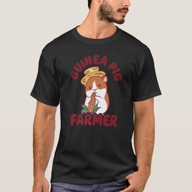 Camiseta Cutie Guinea Pig Farmer Pig Owner Animals Cavy Pet (Frente)