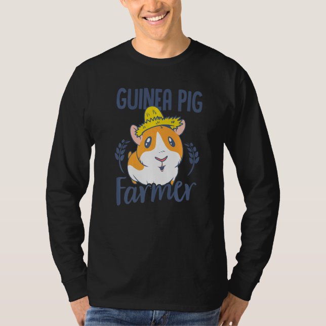 Camiseta Cutie Guinea Pig Farmer Pig Owner Animals Cavy Pet (Frente)