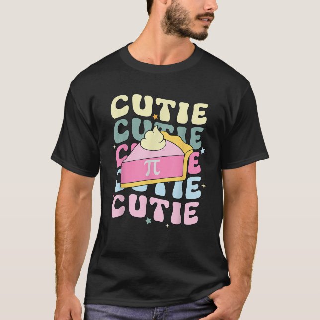 Camiseta Cutie Pi Day Girls Coquette Bow Happy Pi Day Math  (Frente)