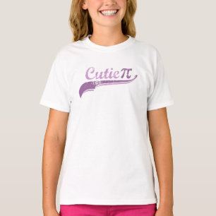 Camiseta Cutie Pi Geek Girl Engraçado Swoosh