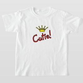Camiseta Cutie! - Princesa Coroa