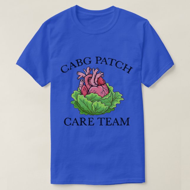 Camiseta CVICU Enfermeiro CABG e Team Crew Cath Lab RN CCU  (Frente do Design)