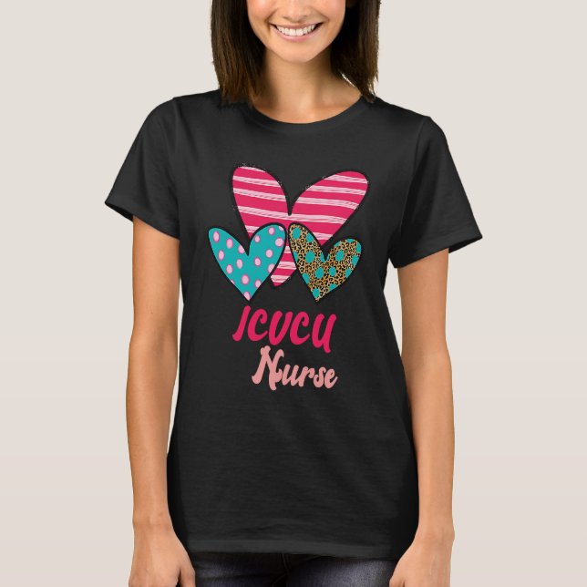Camiseta CVICU Nurse Life Heart Nurses Day Appreciate Nurse (Frente)