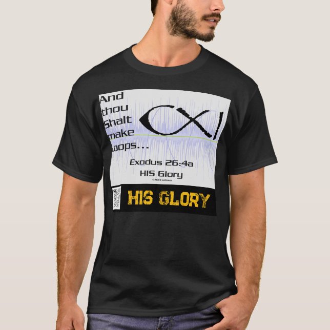 Camiseta CXI : HIS Glory / Living For Jesus (Frente)