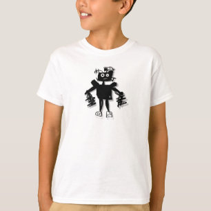 Camiseta CY=Camisa T do Borg Robot Kid