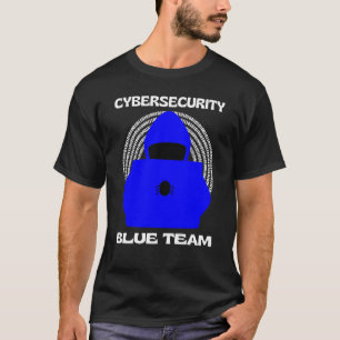 Camiseta Cyb Hacker Ético de Segurança Ciberna Equipe Azul