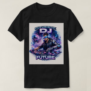 Camiseta Cyber-Beat: O Futuro do Som