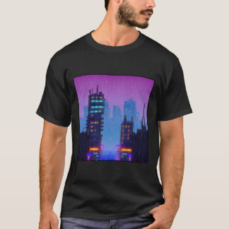 Camiseta Cyber Cityscape