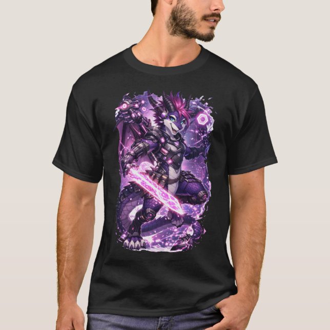 Camiseta Cyber Dragon (Frente)