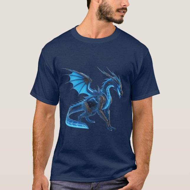 Camiseta Cyber Dragon Majestade (Frente)