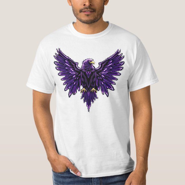 Camiseta Cyber Eagle – Wächter der Zukunft (Frente)