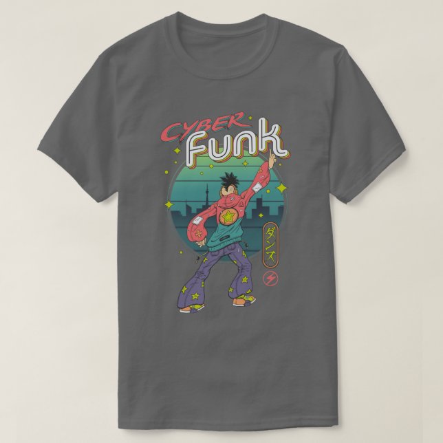 Camiseta Cyber Funk (Frente do Design)