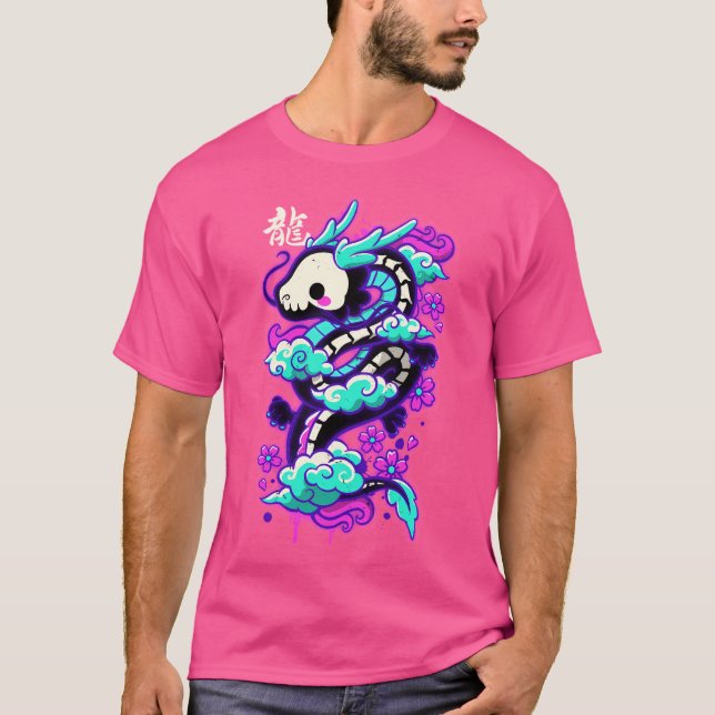 Camiseta Cyber Ghost Dragon (Frente)